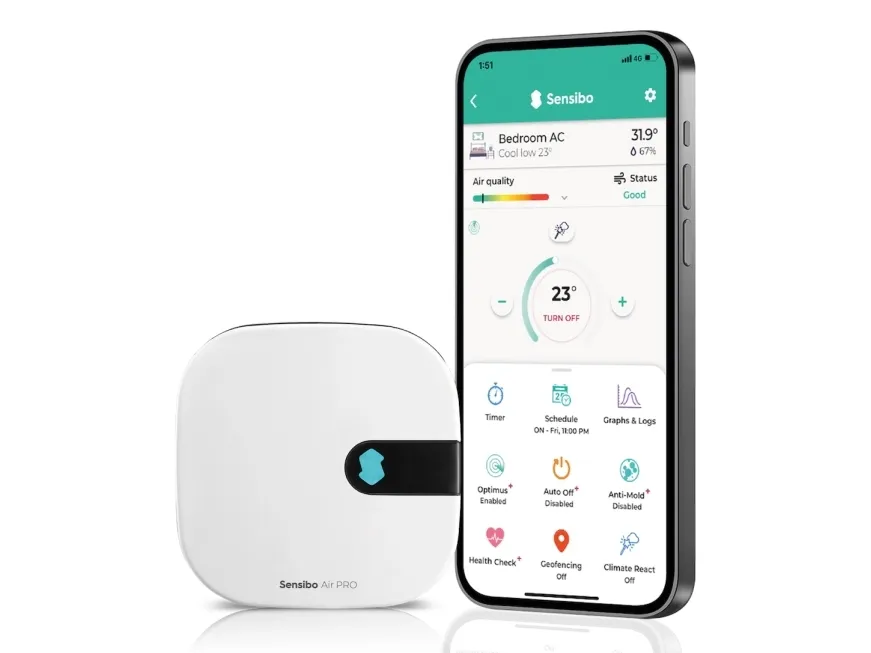 Sensibo Air PRO - WiFi Controller for Air Conditioners and Heat Pumps