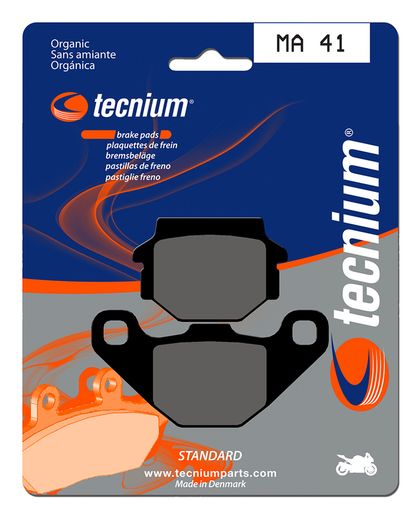 Plaquettes de freins Tecnium route organique - MA41