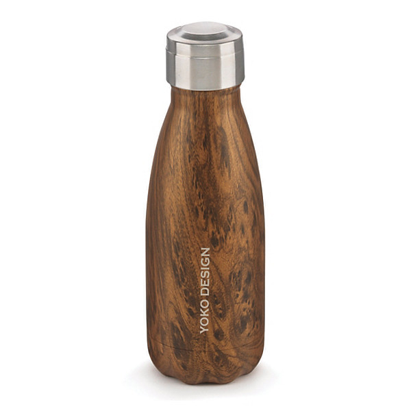 Gourde isotherme - 26 cl - Bois