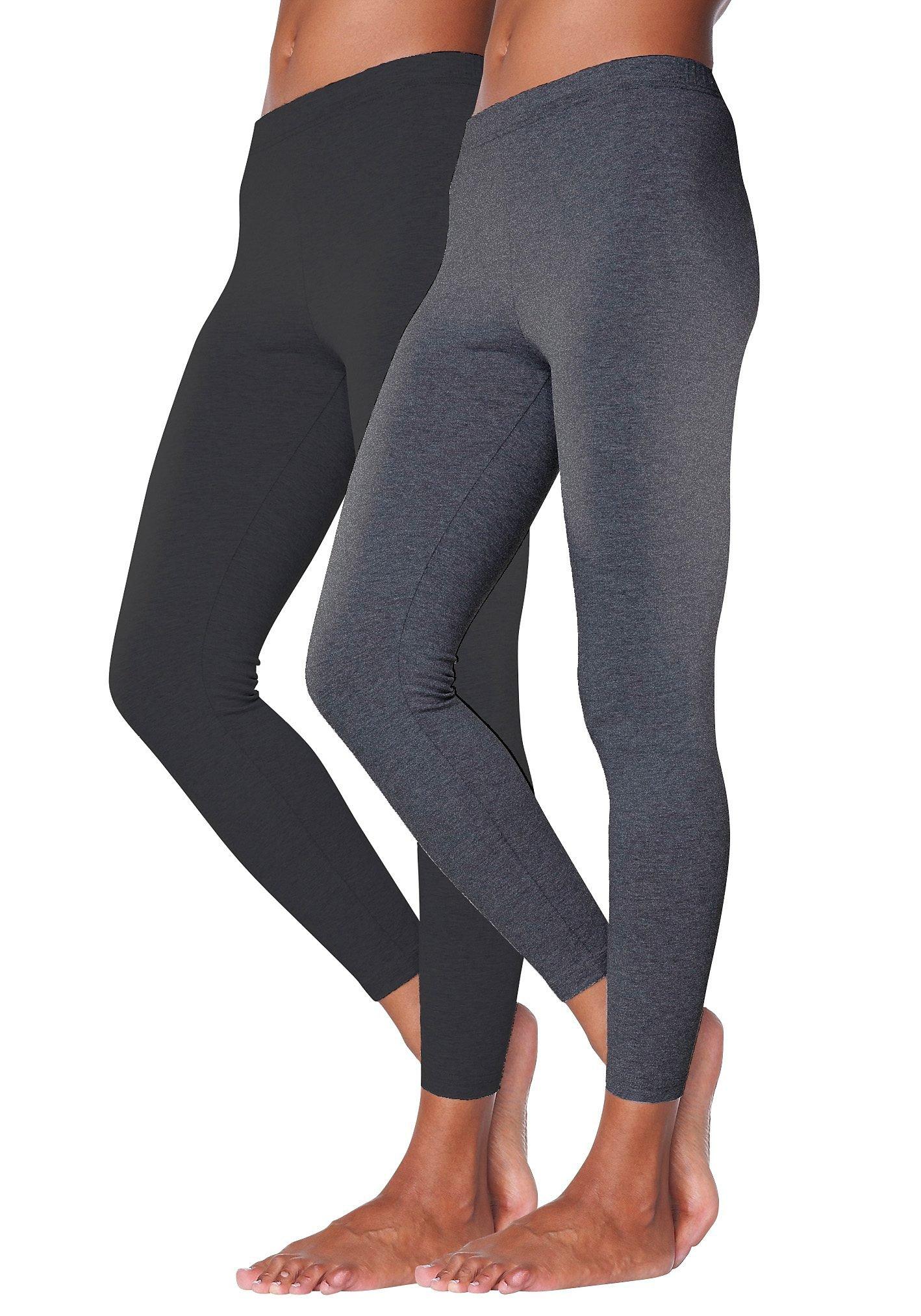 Doppelpack Leggings mit Gummibund