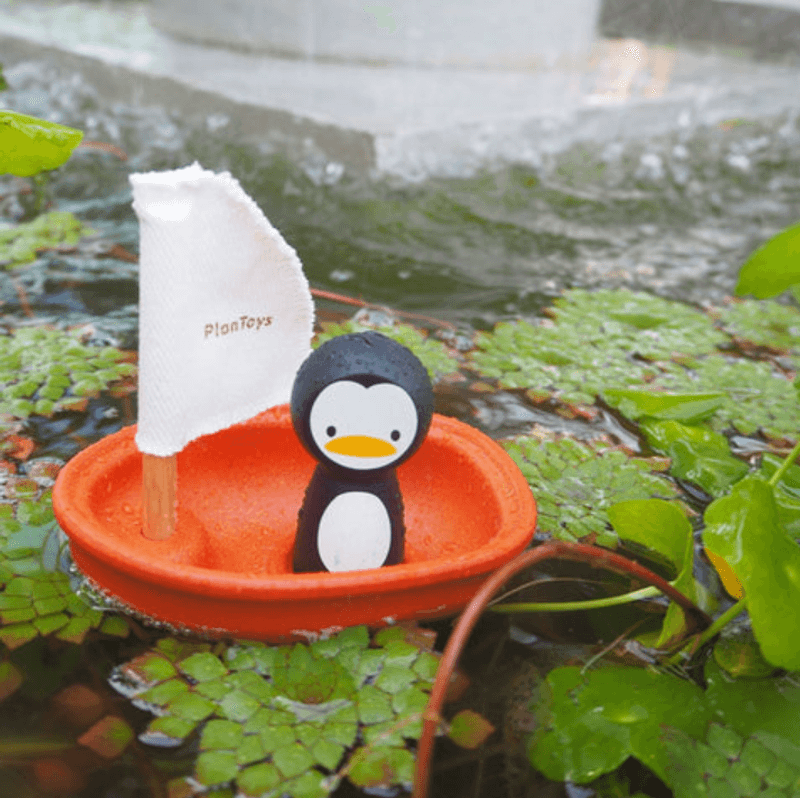PlanToys Seilbåt, Pingvin