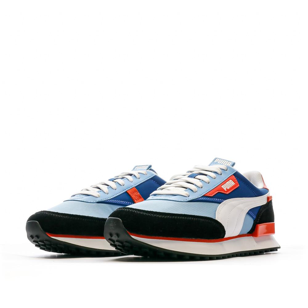 Puma Baskets Bleu/Blanc Garçon/Homme Puma Future Rider New Core