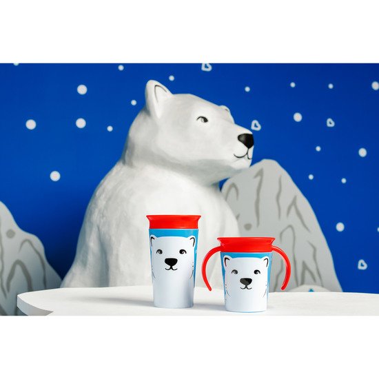 Tasse miracle 360 6M+   Ours polaire        de               Munchkin