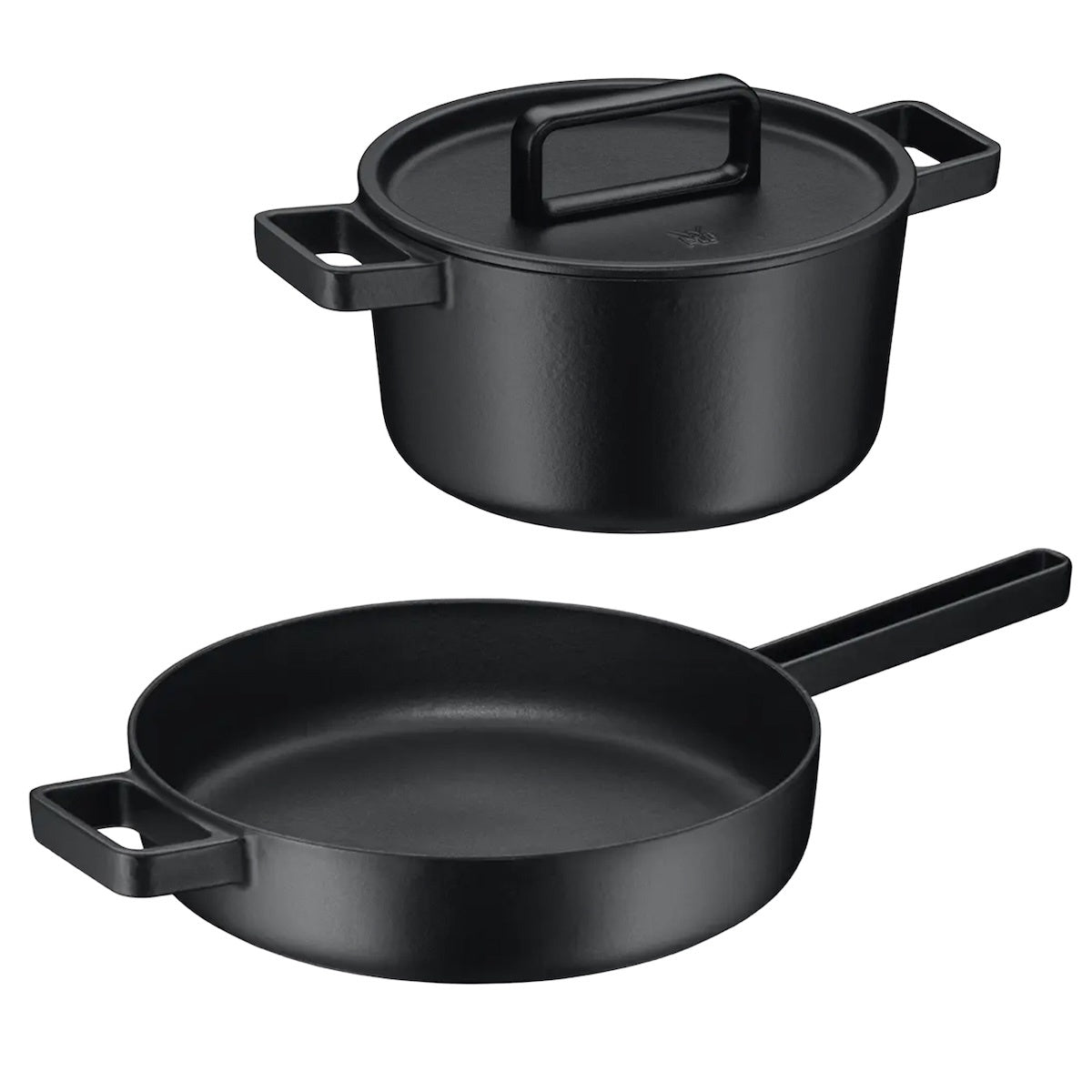WMF Flavour Gietijzeren Set â Braadpan + Koekenpan