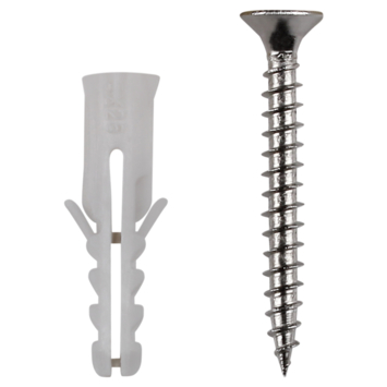 KARWEI Basisplug 5x25mm uni 3,5x30 RVS 16ST