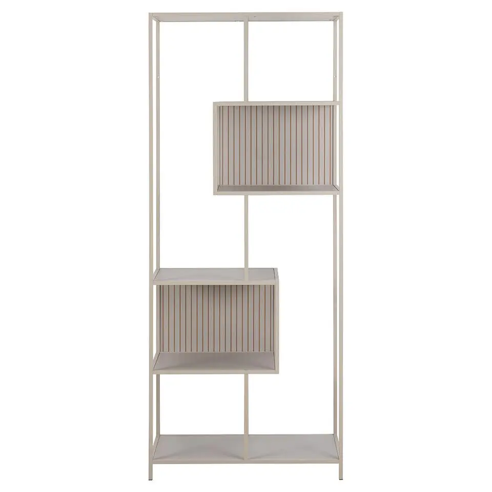Hioshop Sea wandkast 5 planken grijs