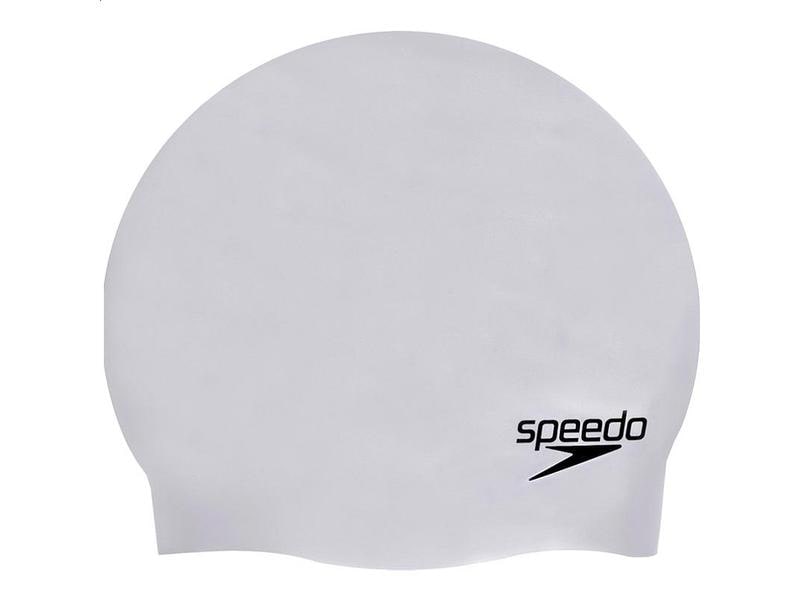 Speedo Badekappe Cap Plain Moulded Silicone Jr. Badekappe für Kinder