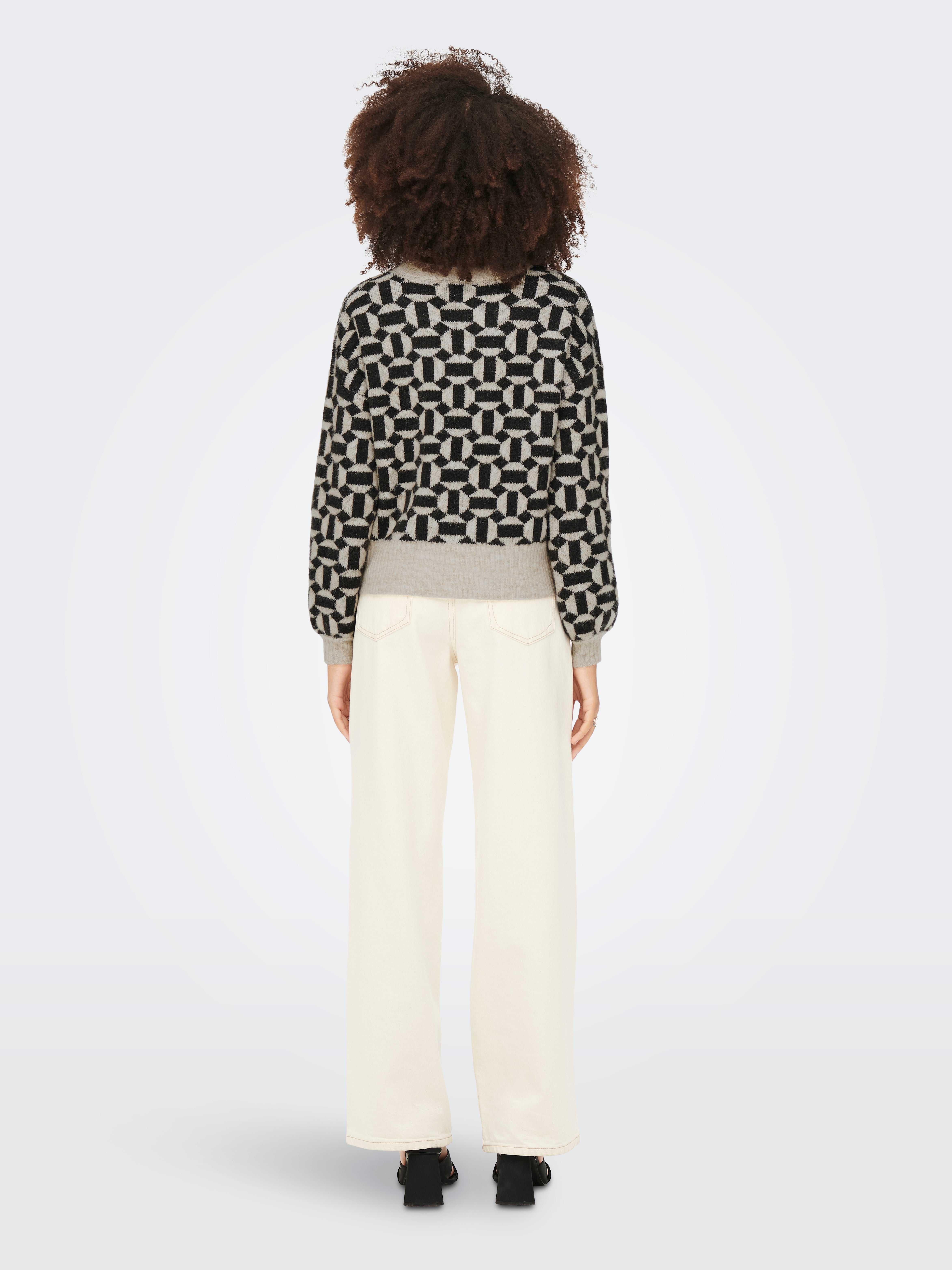 ONLGEO Strickpullover Oatmeal