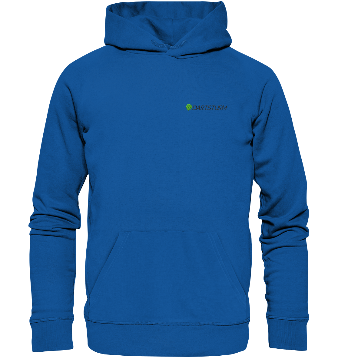 DartSturm - Logo Schwarz Hoodie (Stick)
