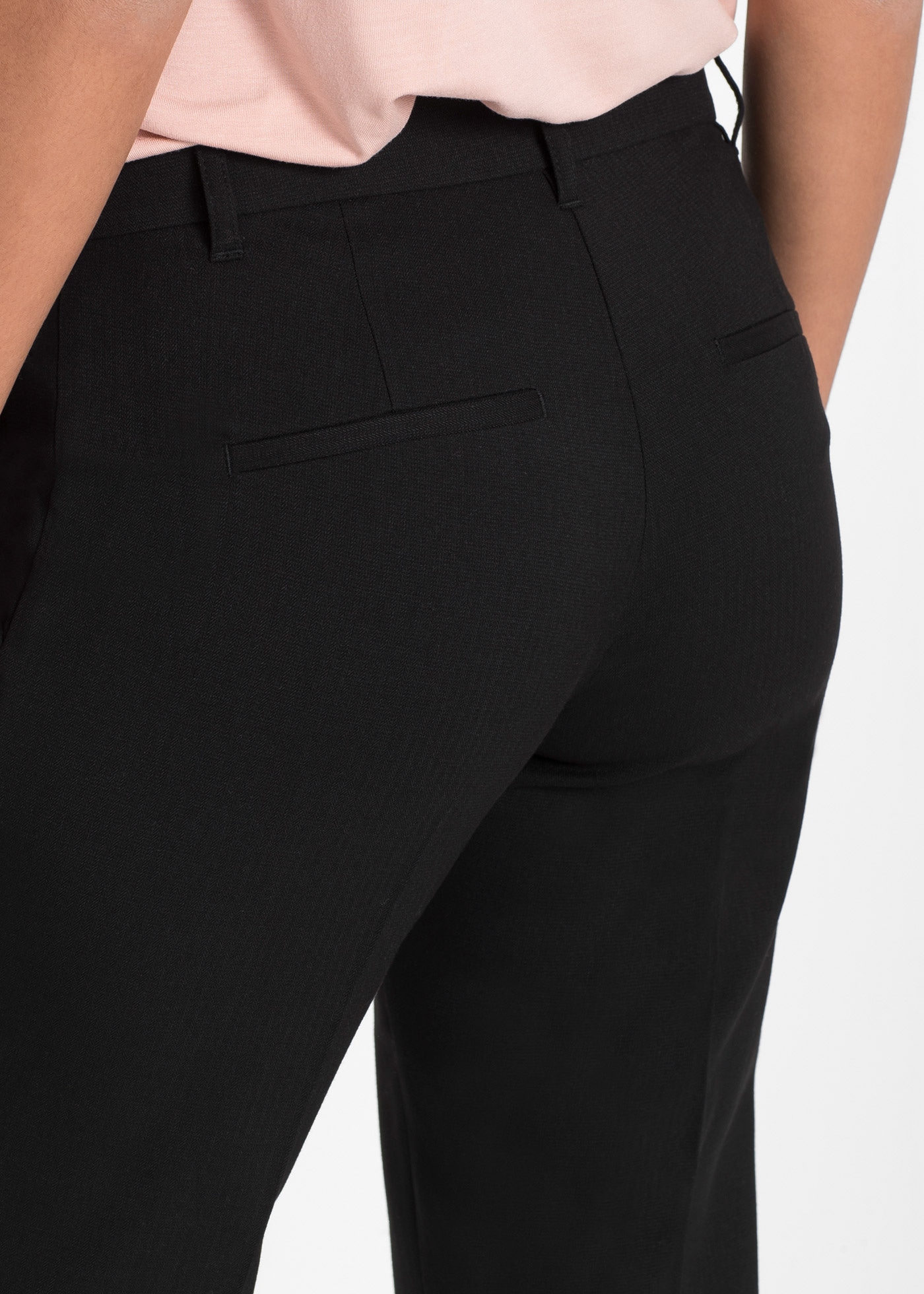 bonprix Anzughose »Anzugshose«  aus Polyester, Viskose und Elasthan, schmale Passform