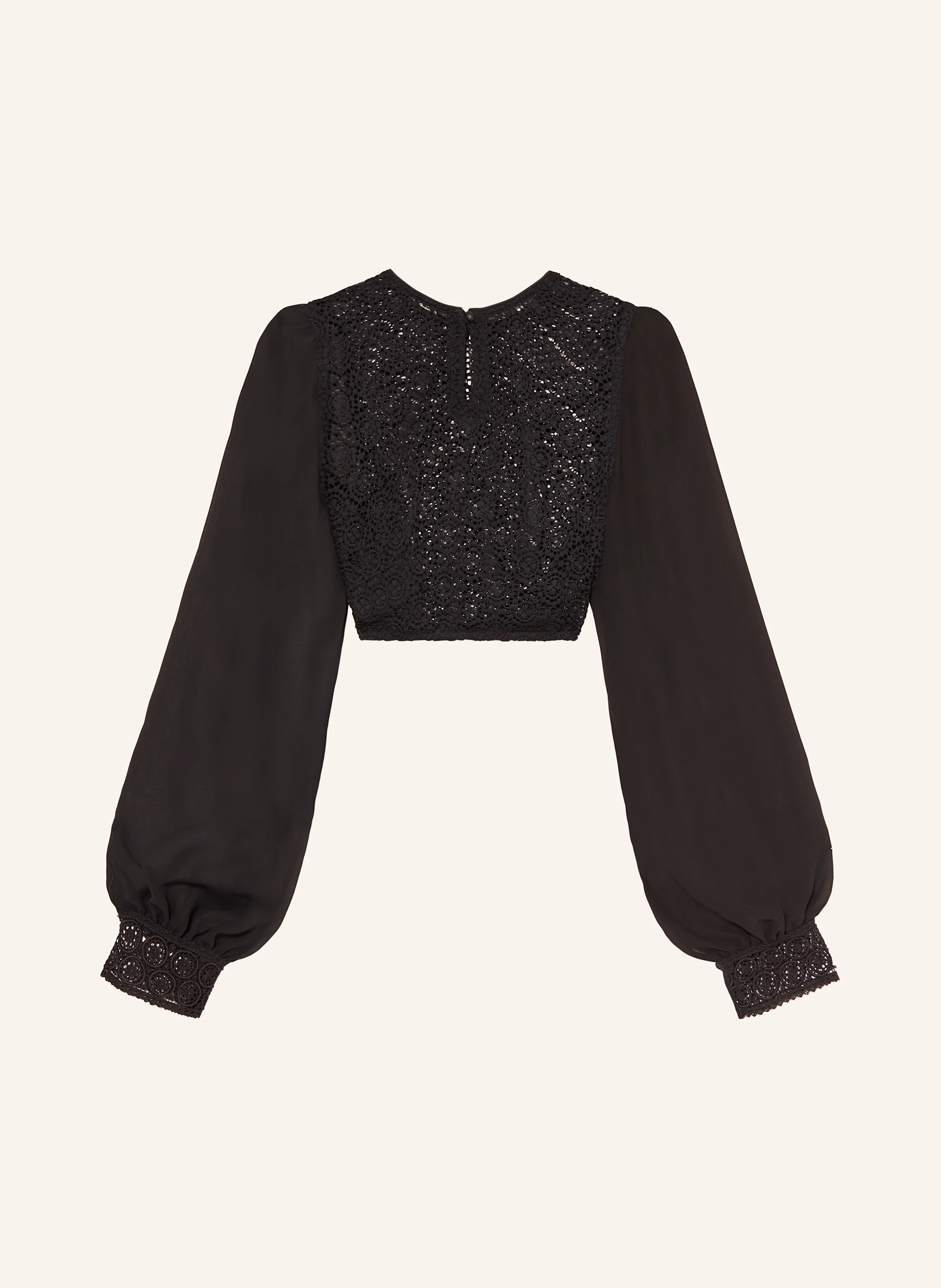 Johann & Johanna Dirndlbluse mit Lochspitze