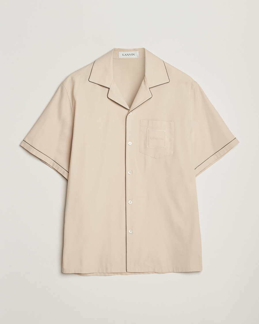 Lanvin Bowling Shirt Mastic