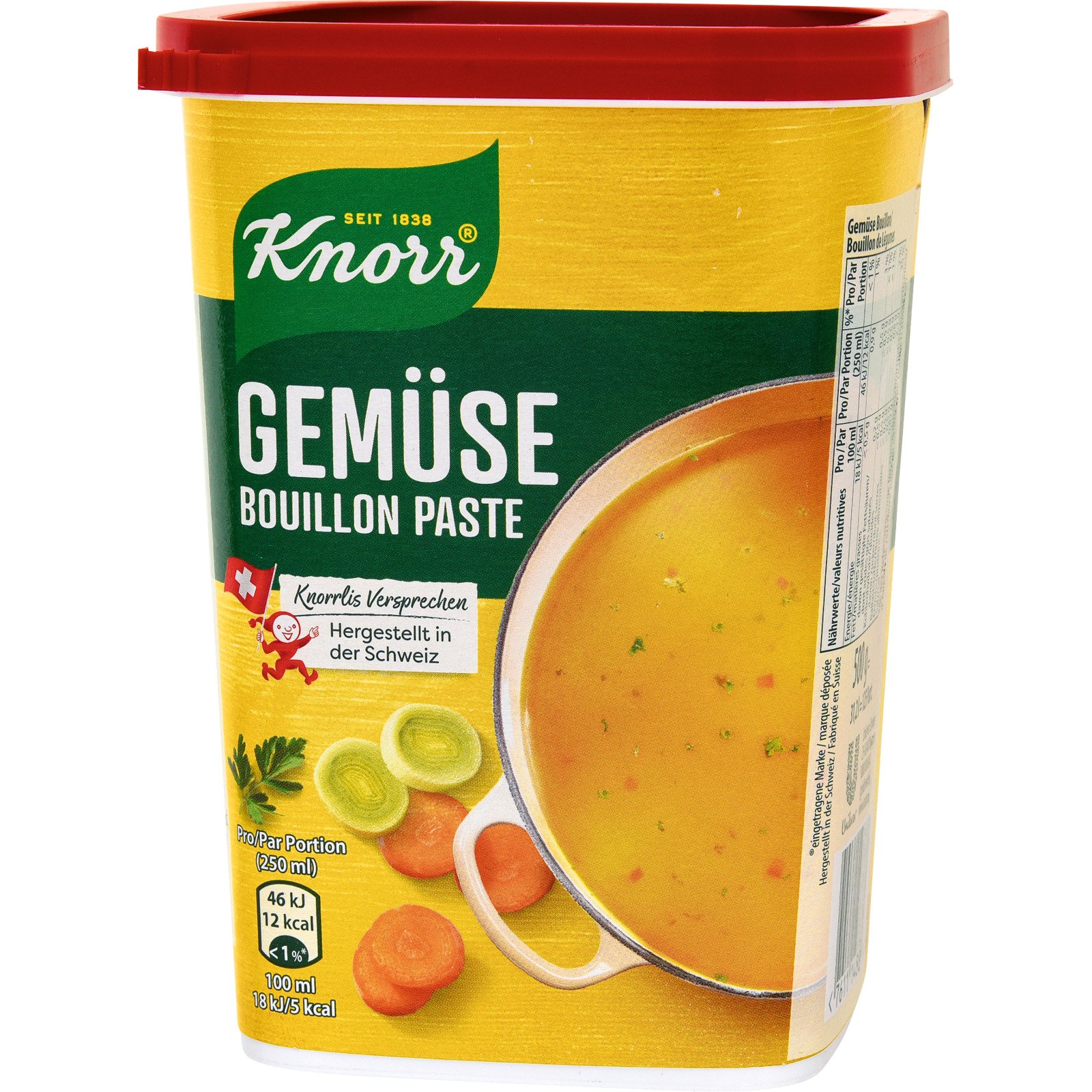 Knorr Gemüse Bouillon Paste 500 g