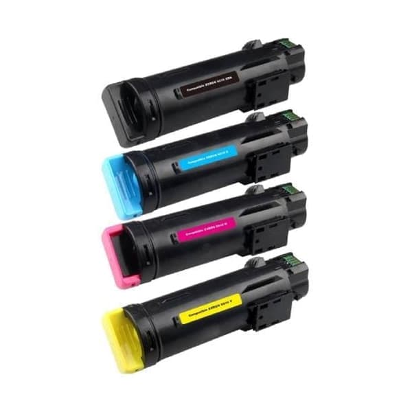 Kompatibel - Xerox Phaser 6510 combo pack 4 stk lasertoner - BK/C/M/Y 12700 sider