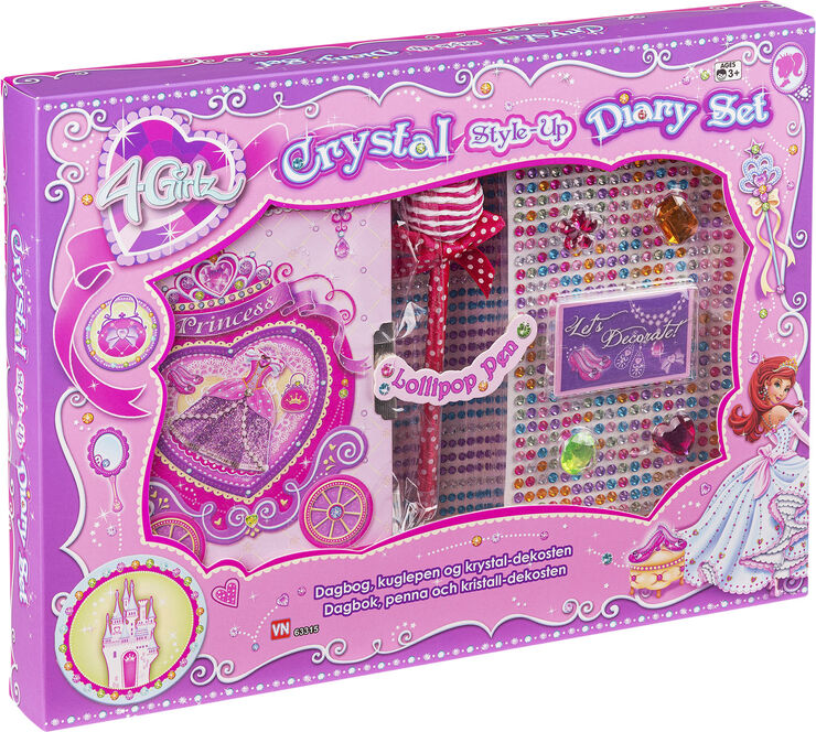 4-GIRLZ 4GIRLZ STYLE-UP DAGBOGSÆT