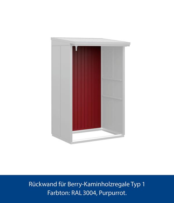 Hörmann Rückwand für Berry-Kaminholzregal