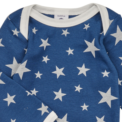 Petit Bateau - BODY US ML VINTSTAR PACK X3 - Multicolore