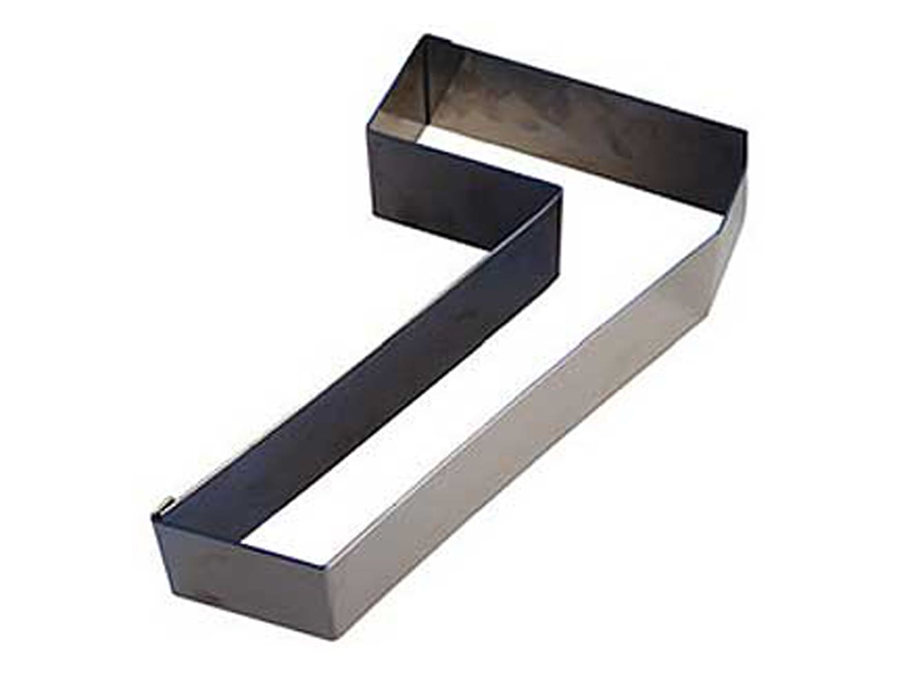 Emporte-pièce Chiffre N°7 inox - ht 4,5 cm - Long 30 cm - Gobel