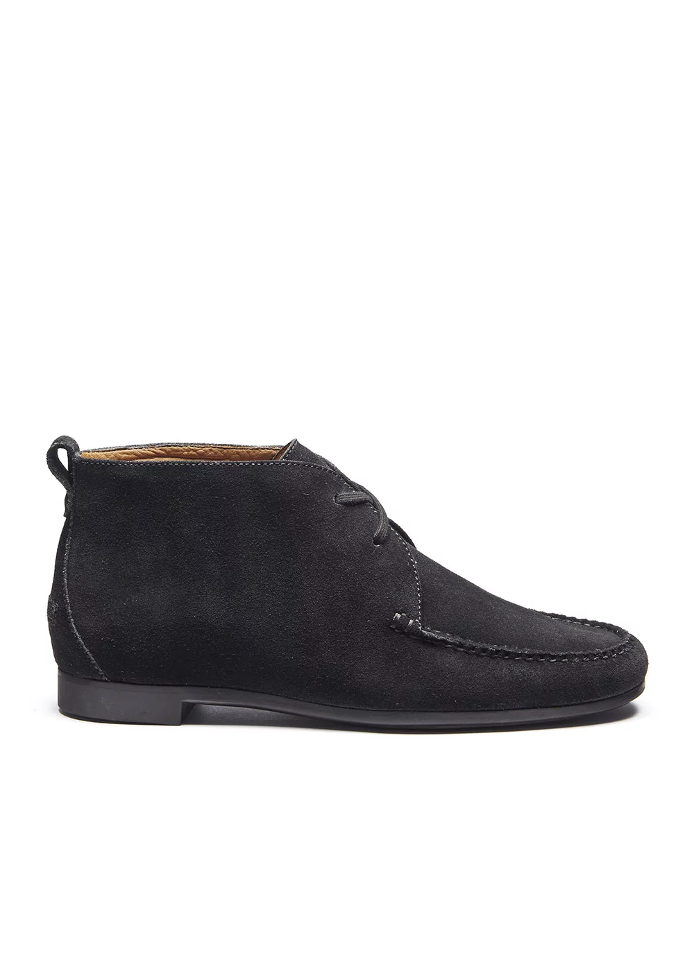 BOOTS CHUKKA VELOURS NOIR