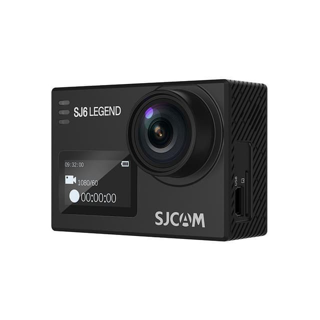 SJCAM SJ6LEGEND 4K 24fps Action-kamera, 3-akset stabilisering, vandtæt, touchscreen, Wifi tilsluttet.