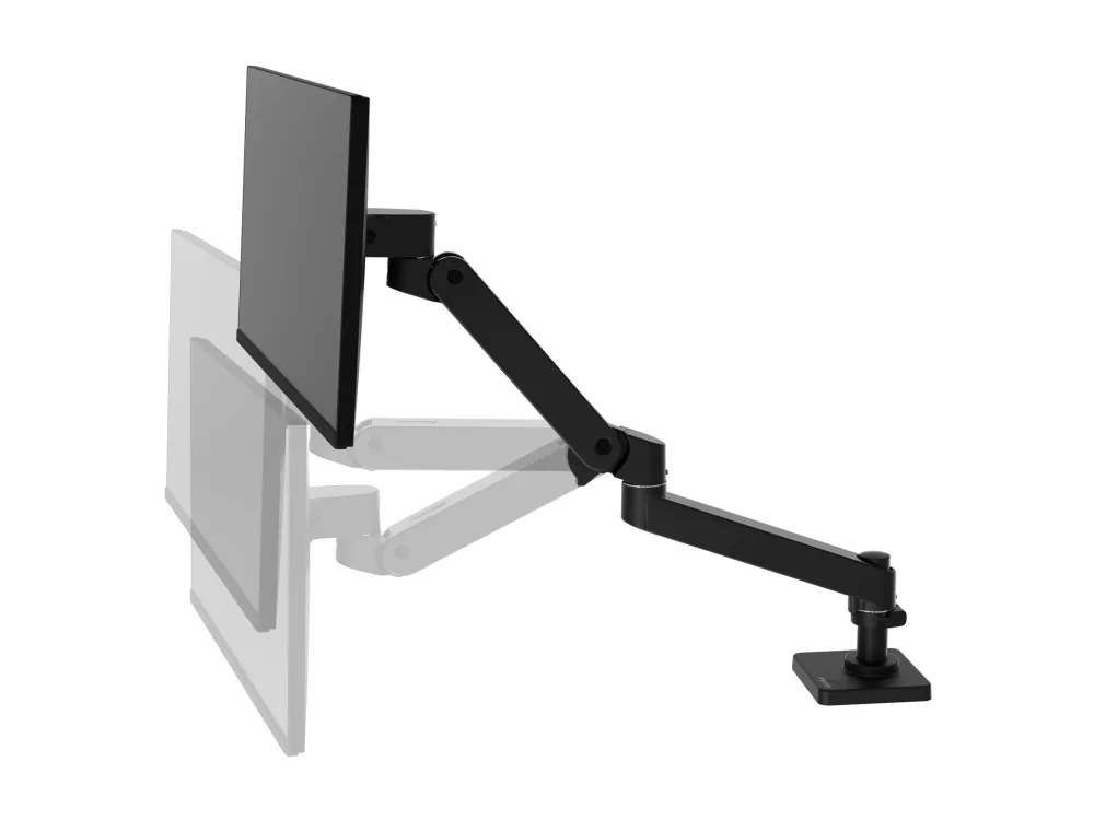 Ergotron LX Pro - Monteringssæt (drejelig arm) - modulær - for LCD display - sort - skærmstørrelse: op til 34