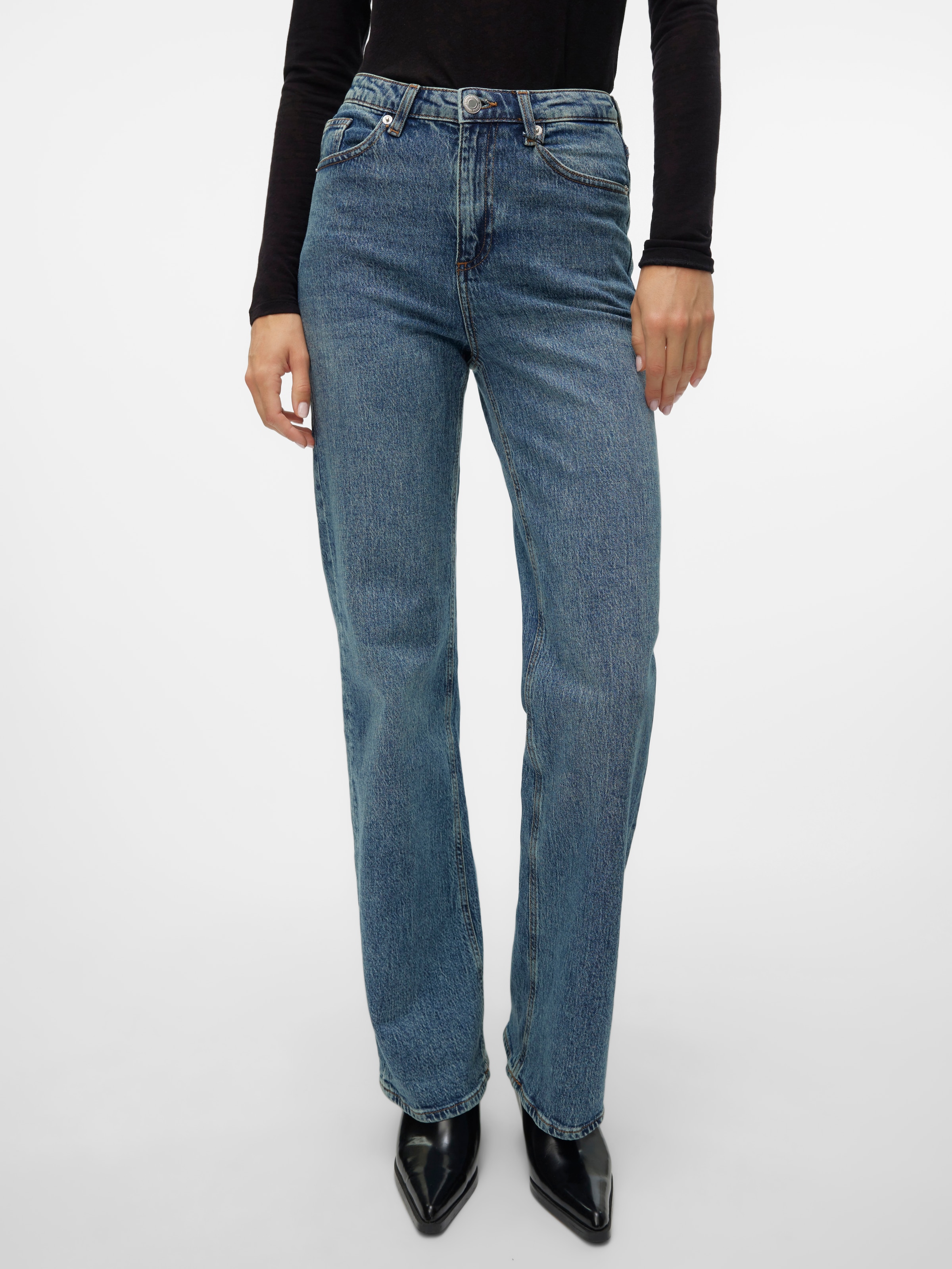 Vero Moda High-waist-Jeans »VMTESSA HR WIDE JEANS RA394 GA NOOS«