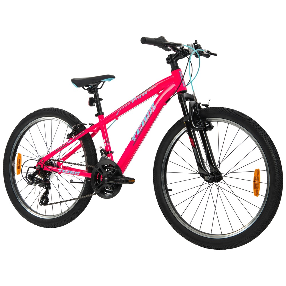 24-Zoll-Team-FTB-Mountainbike, Pink