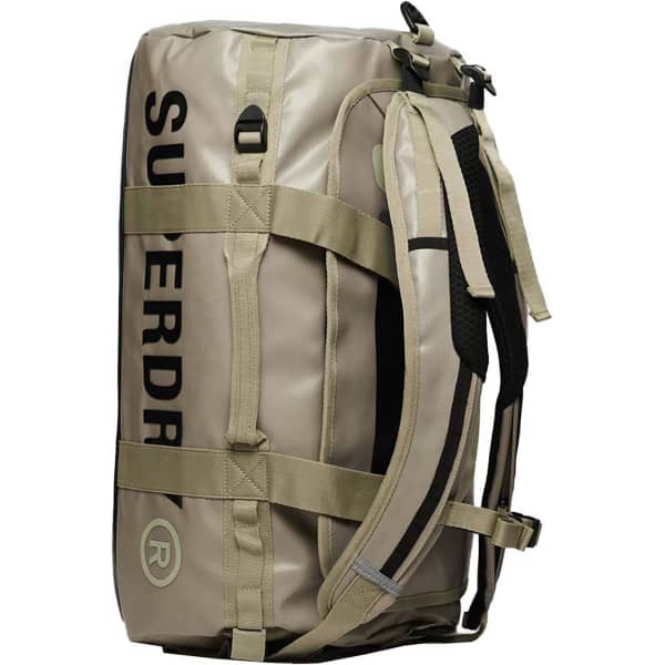 Duffel SUPERDRY TARP BARREL BAG WINTER TWIG BEIGE