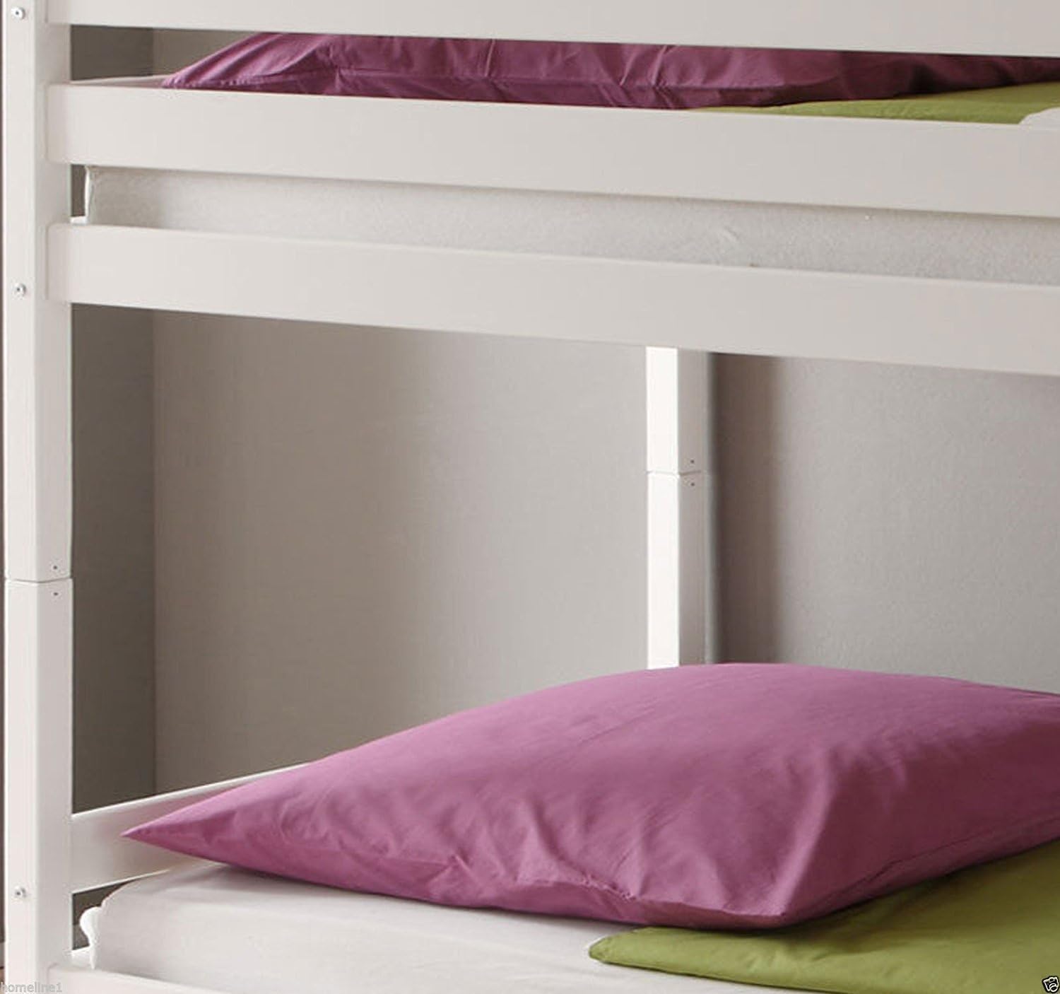 Weiss Kinderbett Etagenbett Massiv Hochbett Spielbett Stockbett 90x200 cm Matratzen geeignet