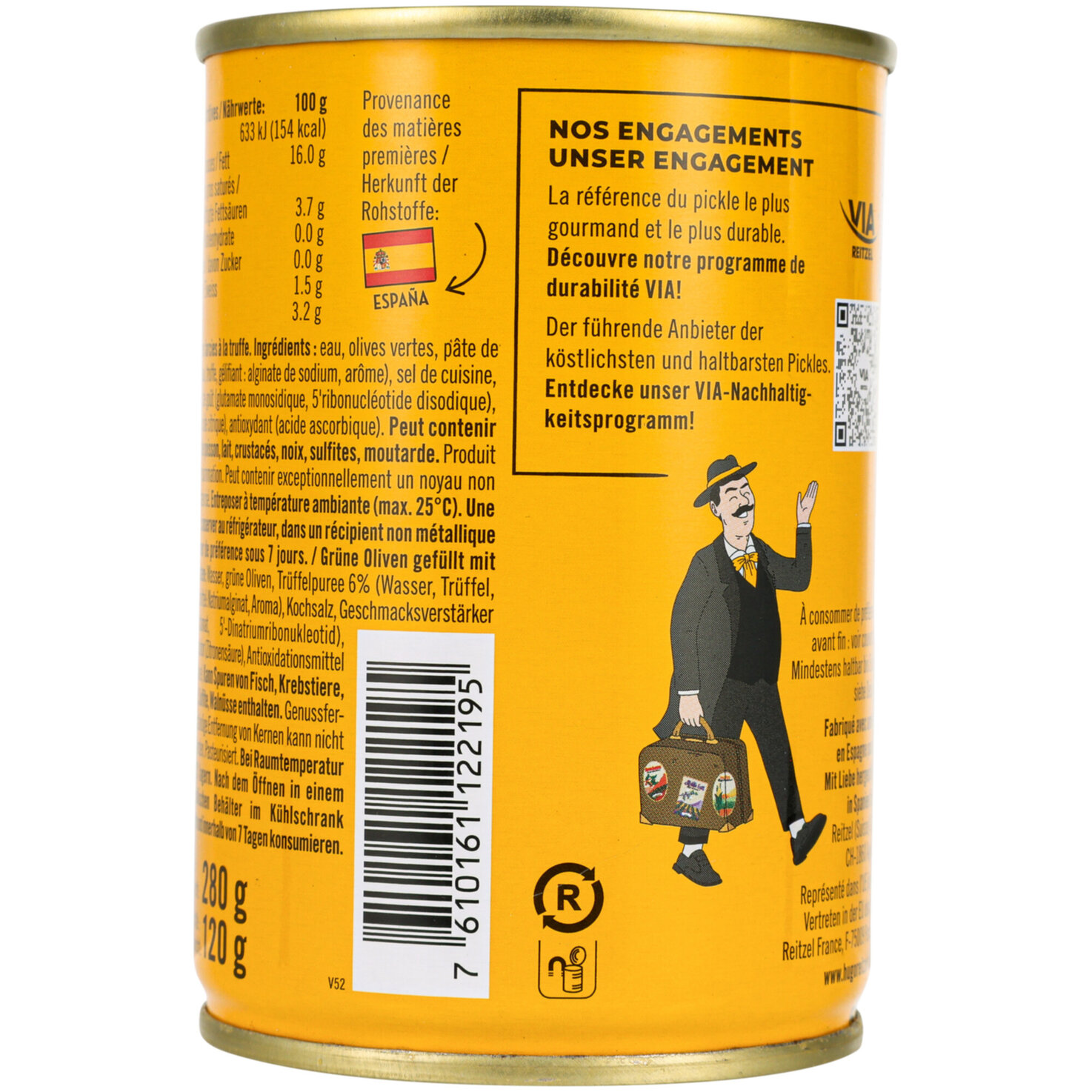 Hugo Reitzel Oliven mit Trüffel