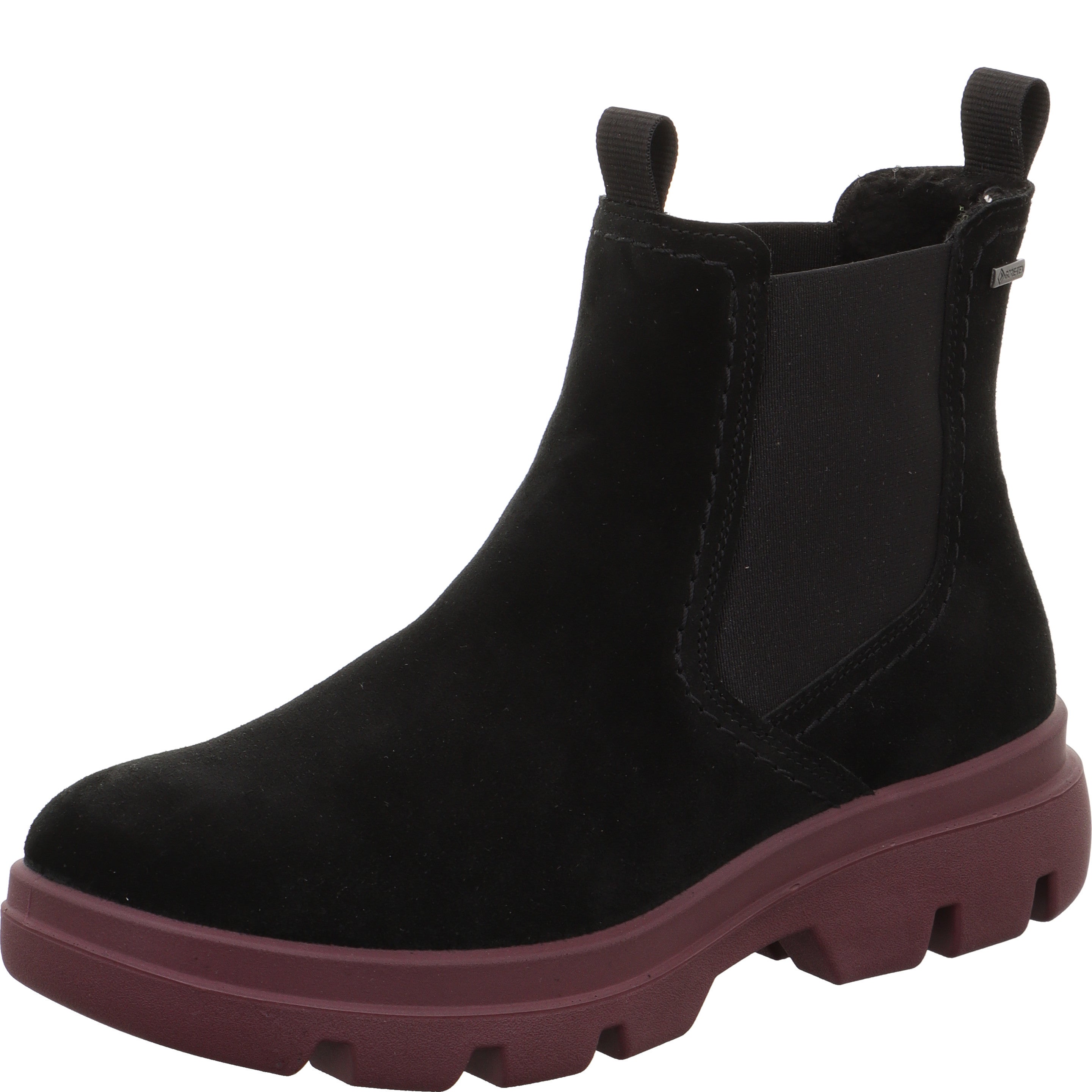 legero ANGELINA Damen  Chelsea Boots mit Slip-on - Farbe: Schwarz - Größe: 4