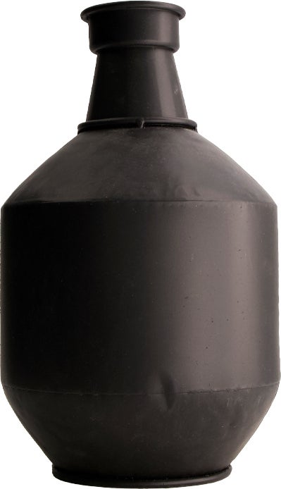 Dijk Natural Collections vaas Raf zwart D 18 H 30 cm