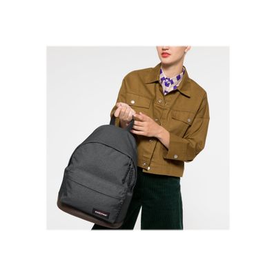 EASTPAK Wyoming - Sac à dos black denim - fond renforcé