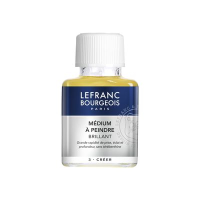 Lefranc Bourgeois - Médium à peindre brillant - 75 ml