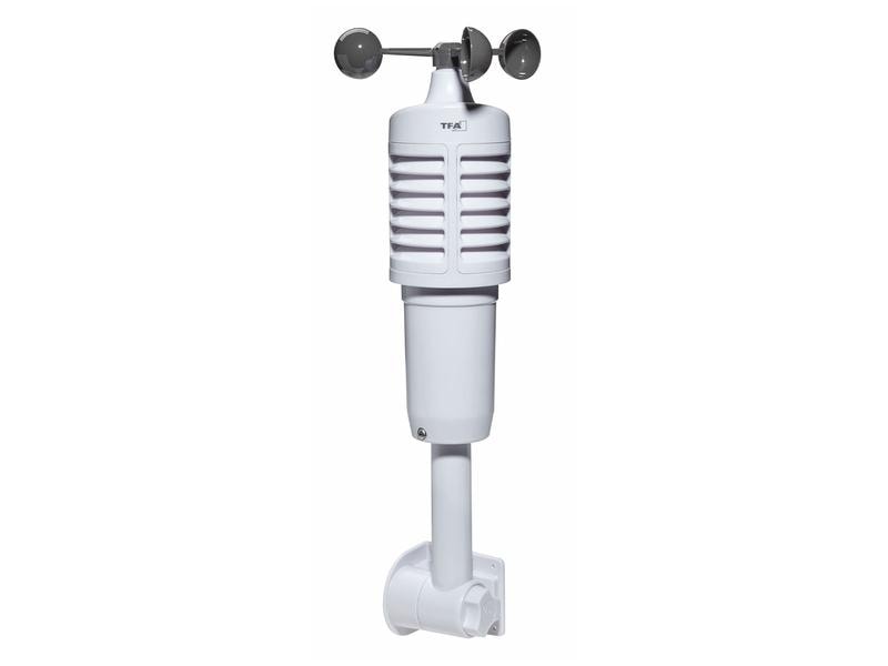 TFA Dostmann Wetterstation Spring Breeze Funk-Wetterstation mit Sender und Windmesser