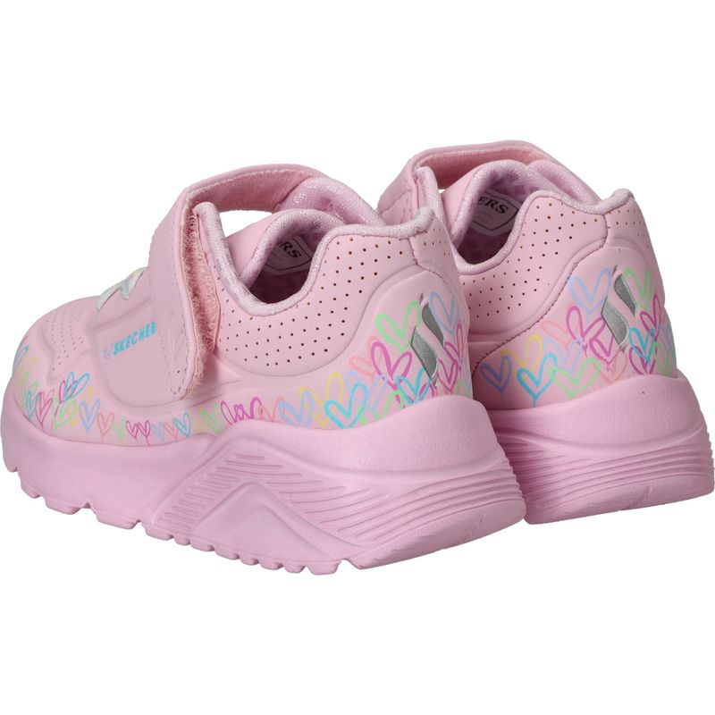Skechers JGoldcrown Uno Lite Sneakers Roze Meisjes