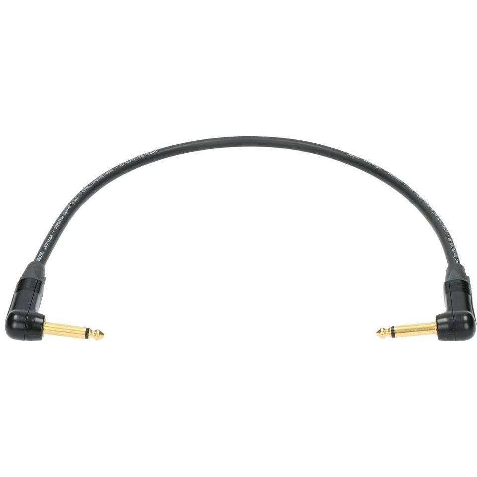 Klotz LAGRR020 jack haaks - jack haaks gold 20 cm patchkabel