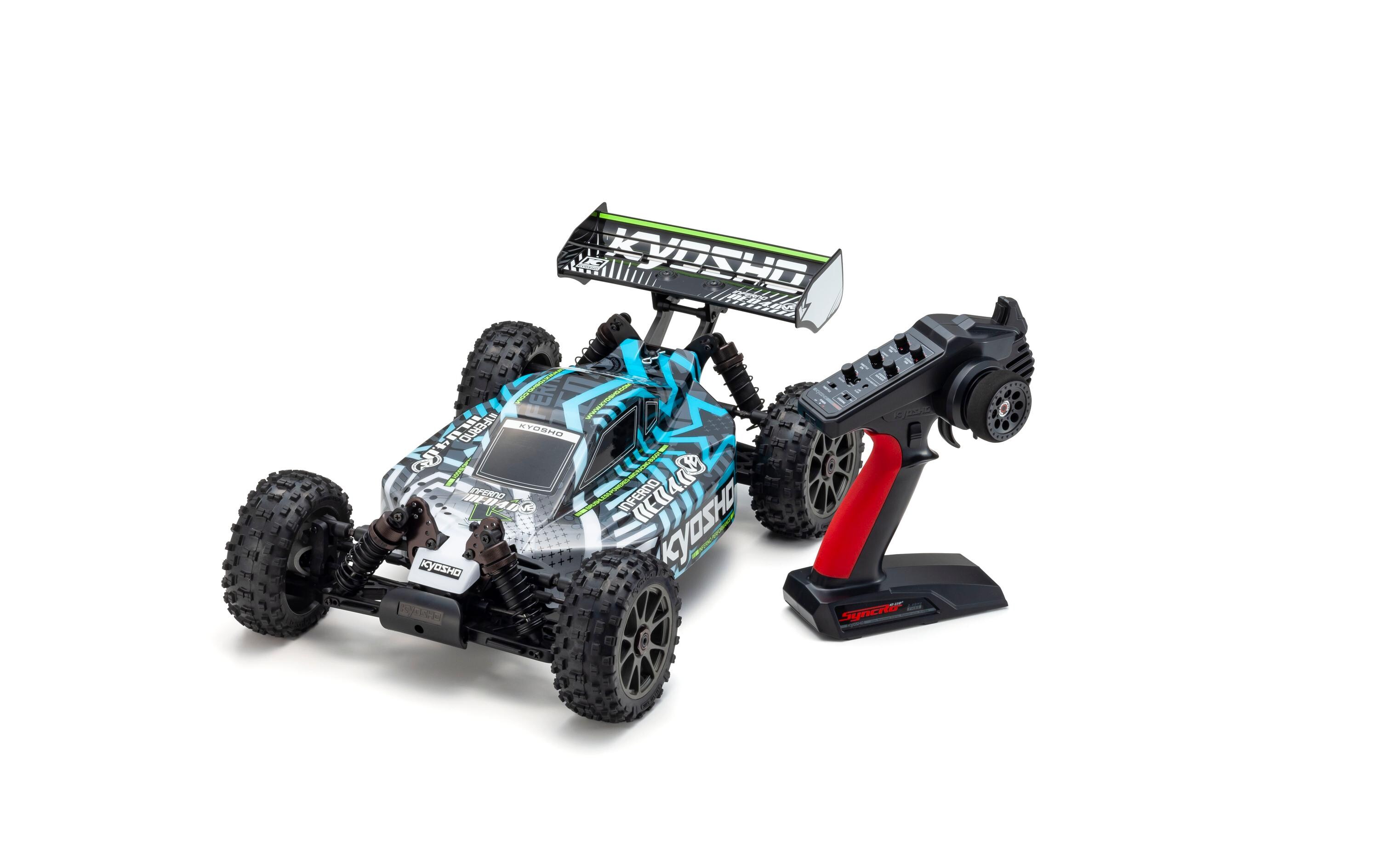 Buggy Inferno Neo 4.0 Weiss, ARTR, 1:8<br>Leistungsstarker Buggy im Massstab 1:8