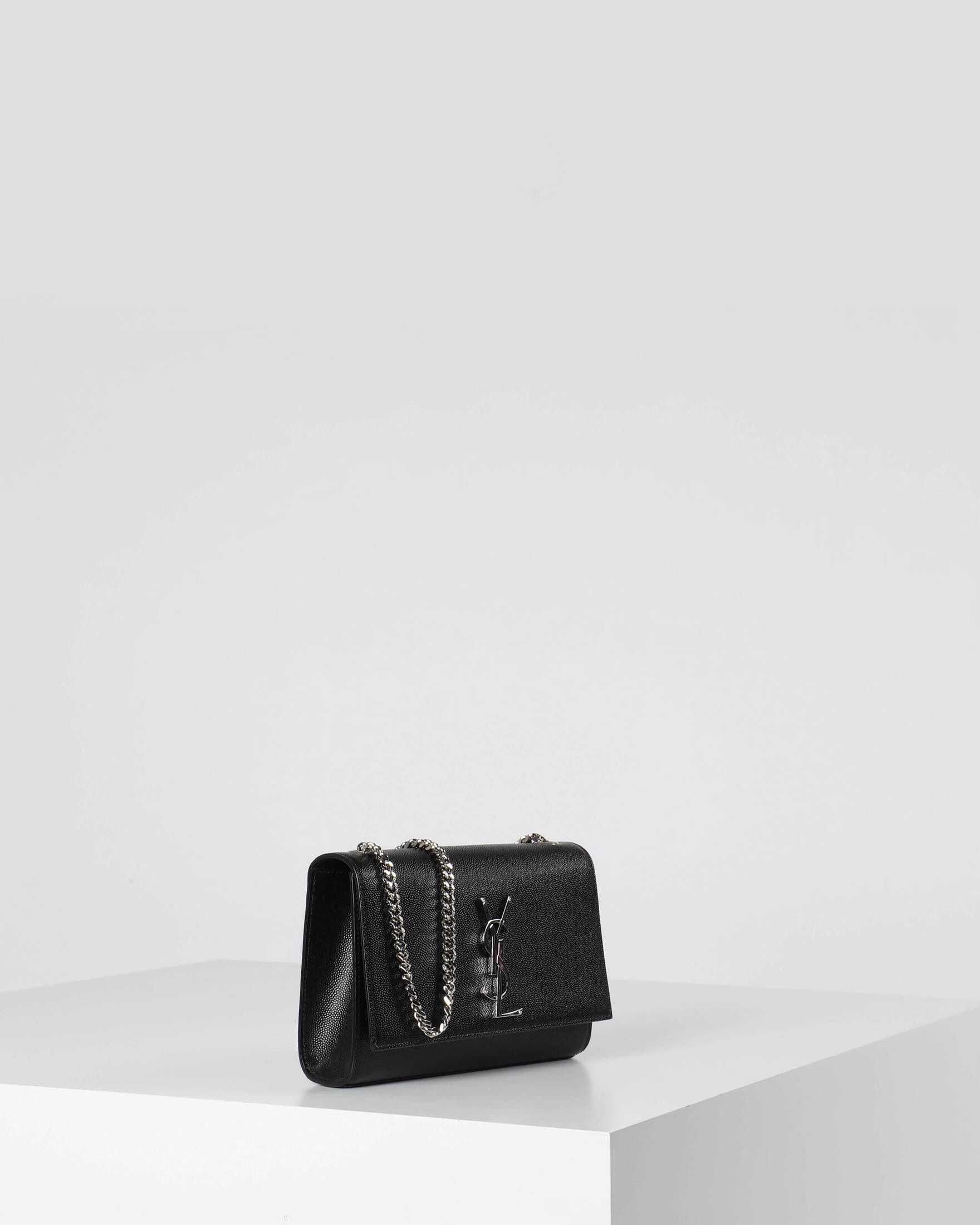 Saint Laurent| Damen Umhängetasche YSL NEW KATE small aus Leder