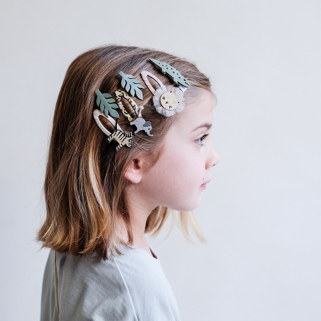 Mimi & lula haarclipjes crocodile - 2st