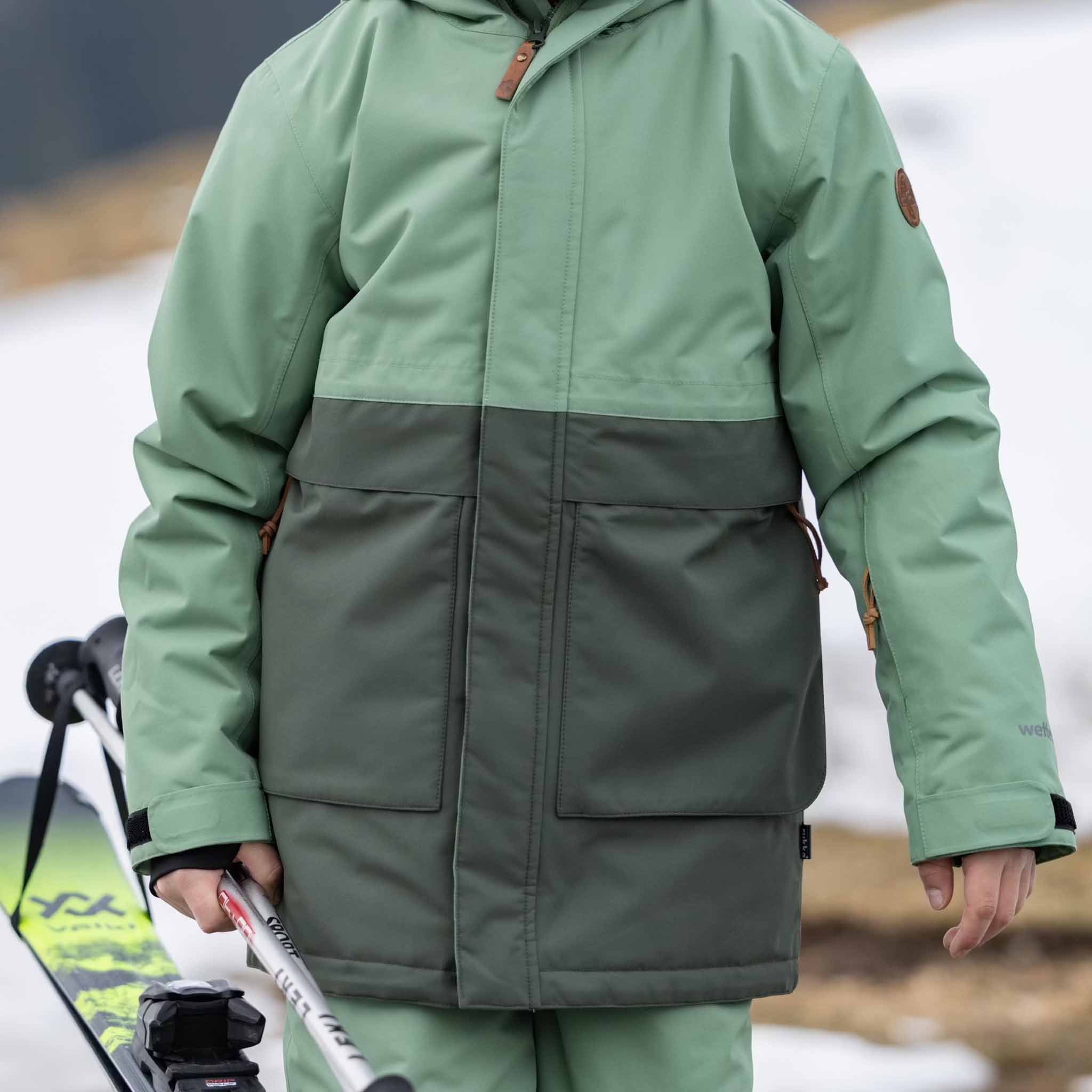 Kinder Skiparka Tobo Loden Frost