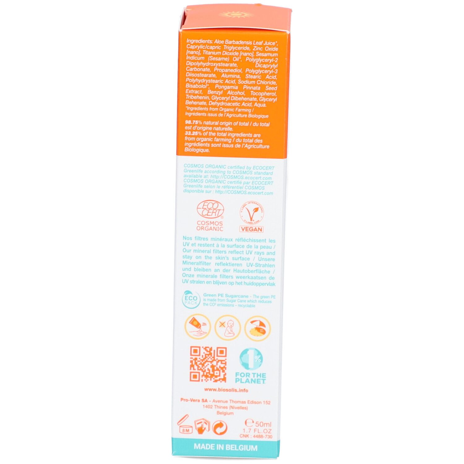 Biosolis Sonnencreme Gesicht LSF 50+