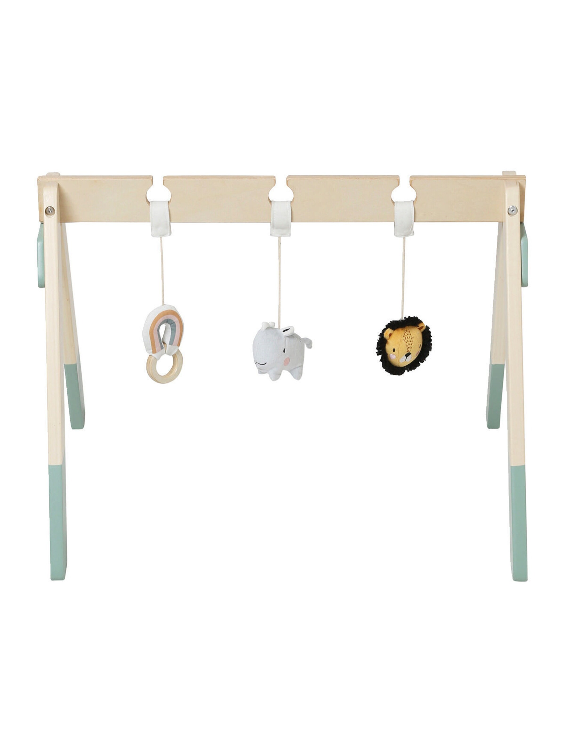 Vertbaudet Baby Spielbogen aus Holz FSC® grün/tansania