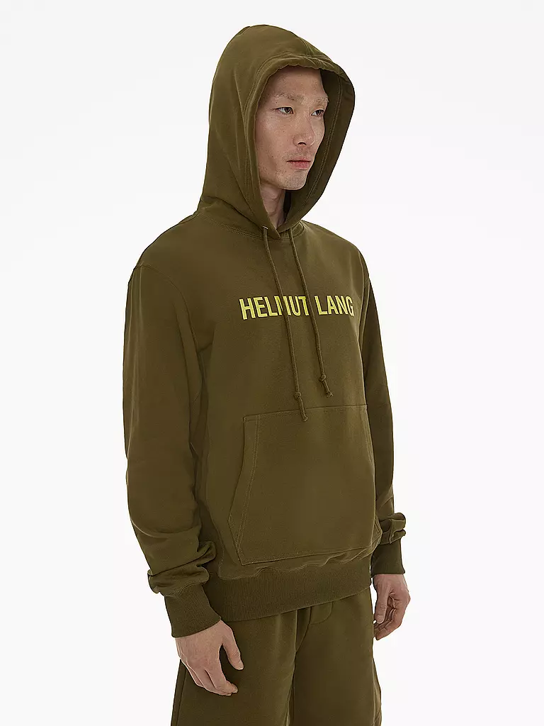 HELMUT LANG Kapuzensweater - Hoodie olive