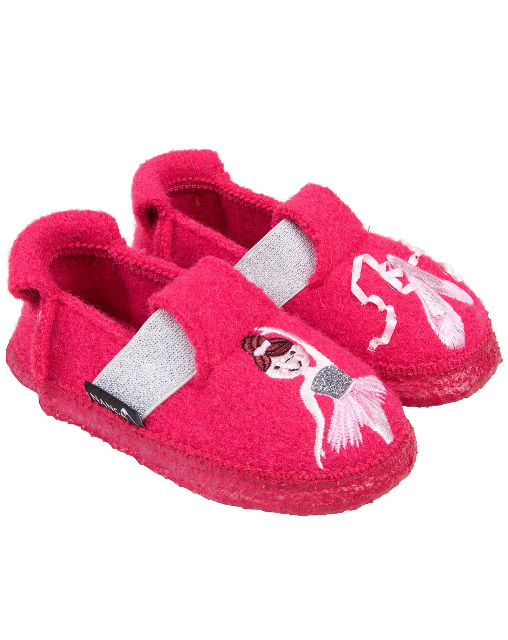 Schlupf-Hausschuhe BALLET in fuchsia