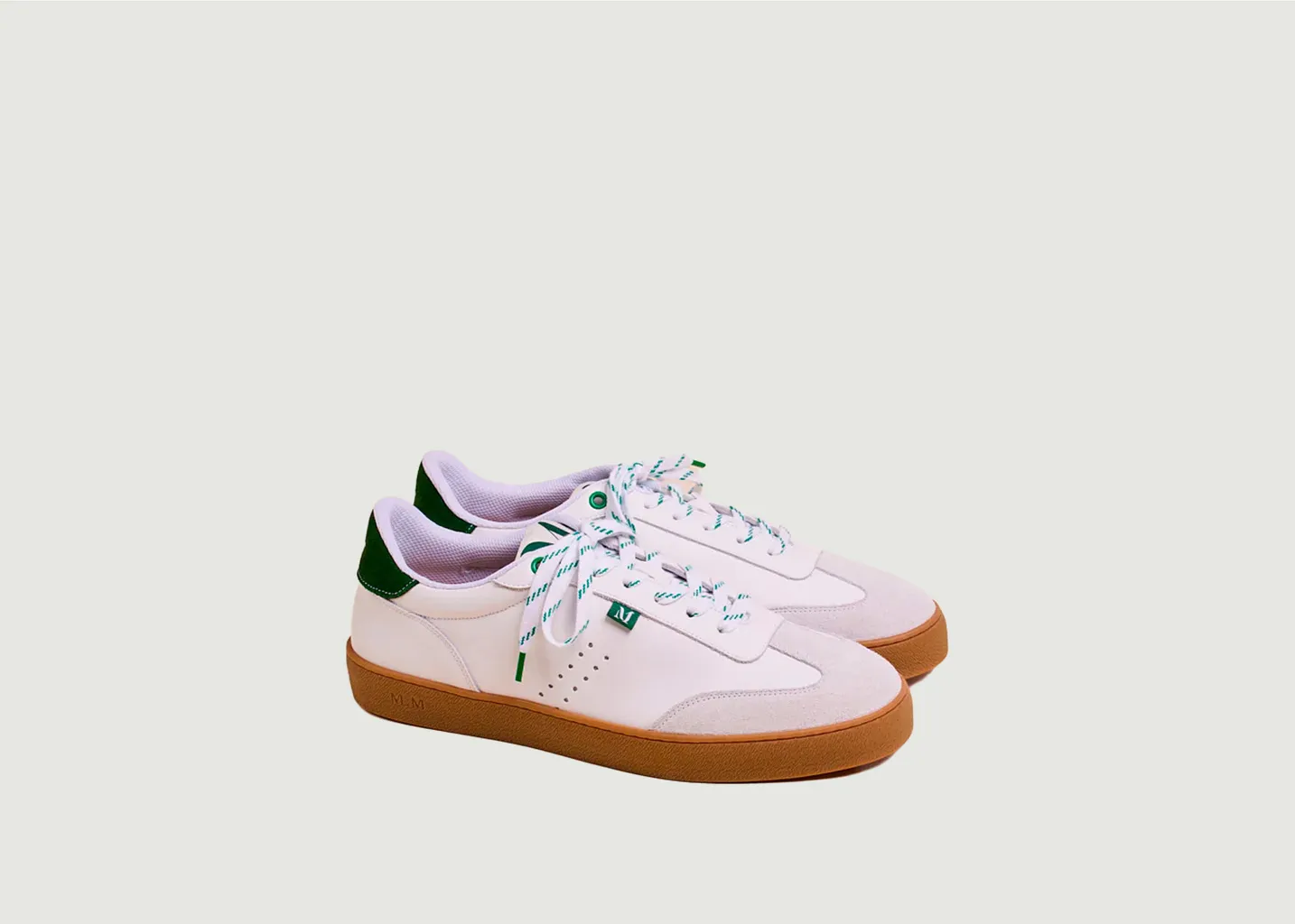 Baskets basses Pablo M.Moustache