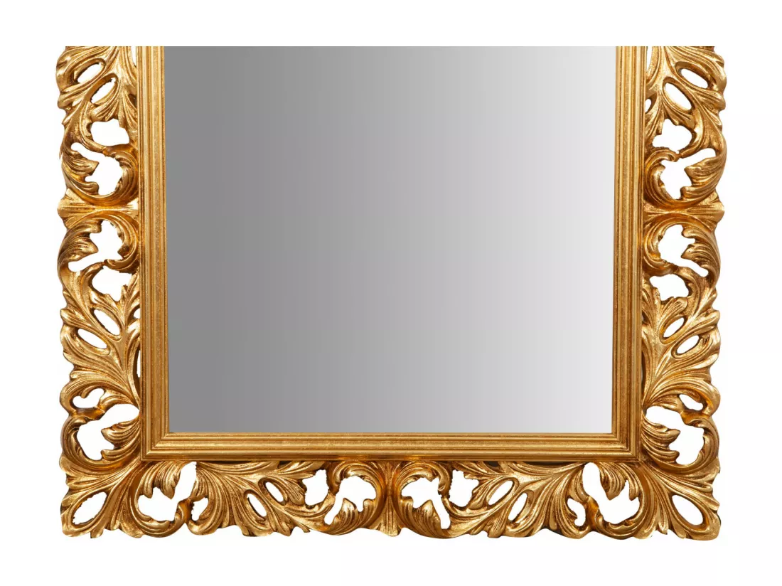 Miroir Rayonnement II grand - Mural ou sur pied - Bois - 205x106 cm
