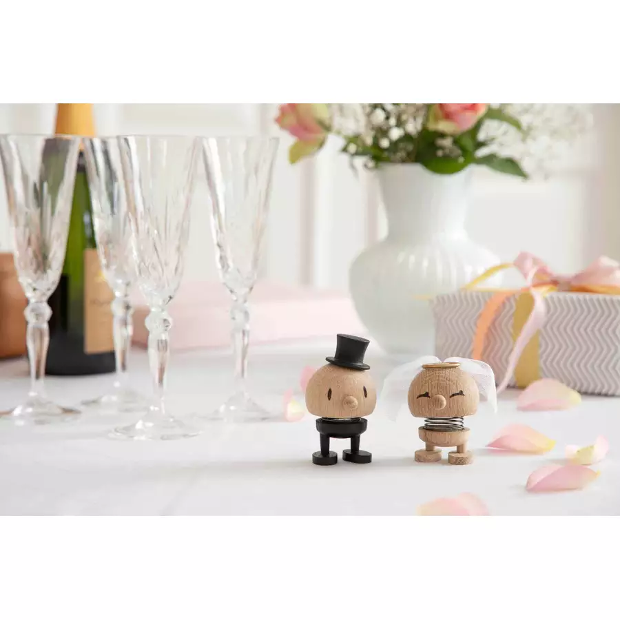 Hoptimist Dekofigur Groom S 8,4 cm schwarz
