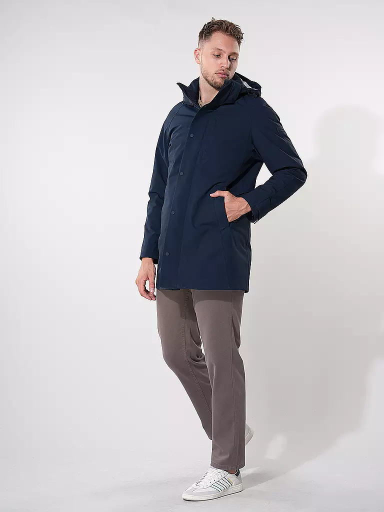 PAUL & SHARK Daunenparka 3in1 SAVE THE SEA dunkelblau