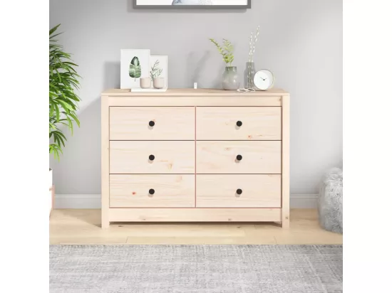 Armoire latérale 100x40x72 cm Bois de pin massif